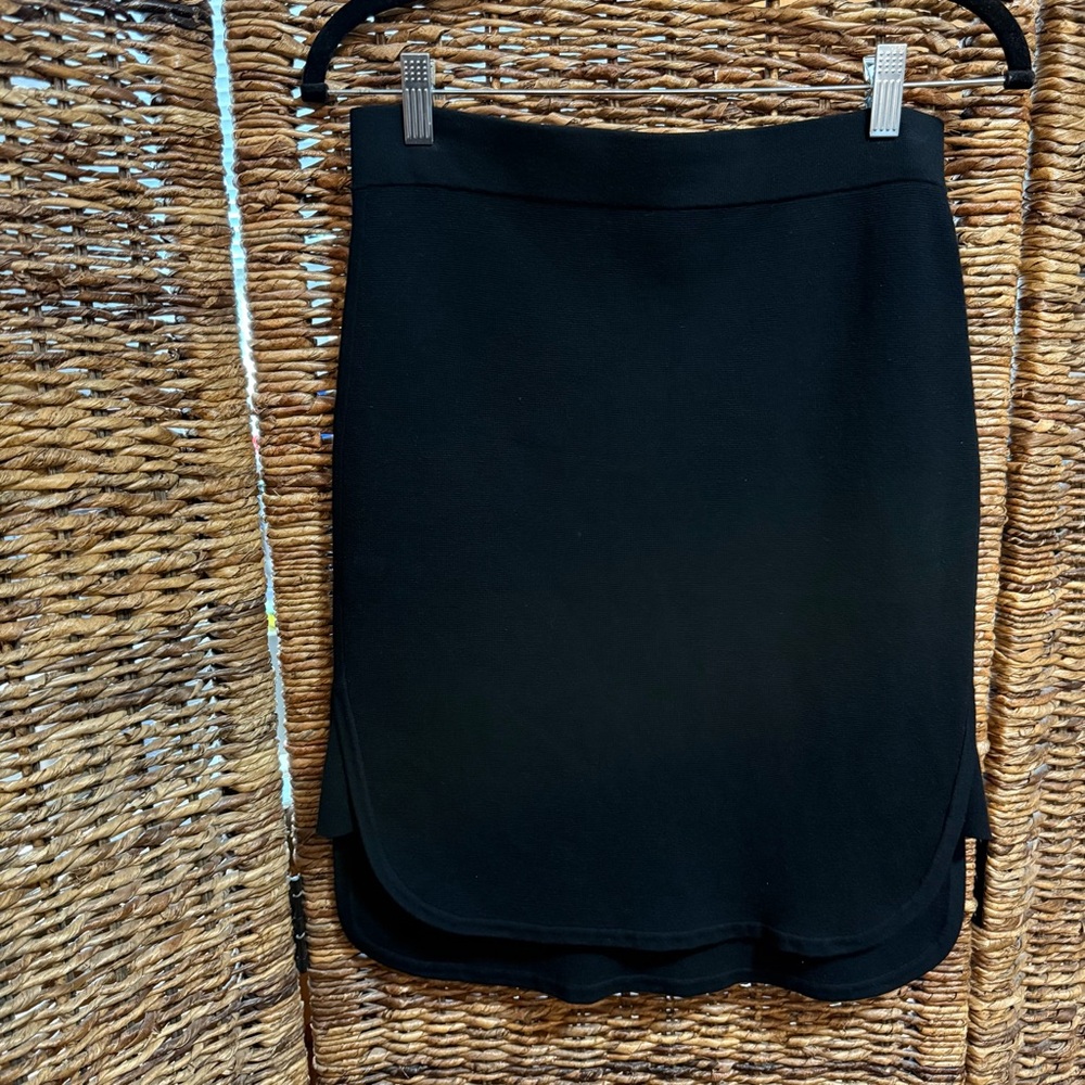 Banana Republic Classic Black Stretch Pencil Skirt All Season All Occasions